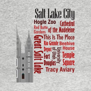 Sights of Salt Lake City T-Shirt